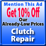 Clutch Replacement Special Offer